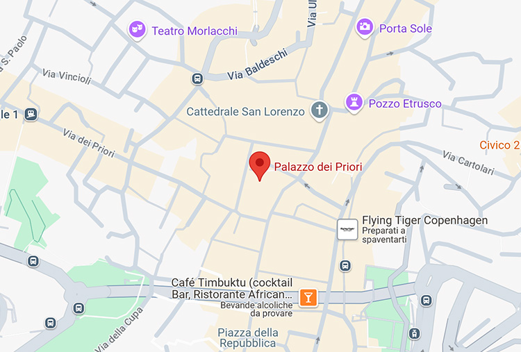 perugia 2023 map